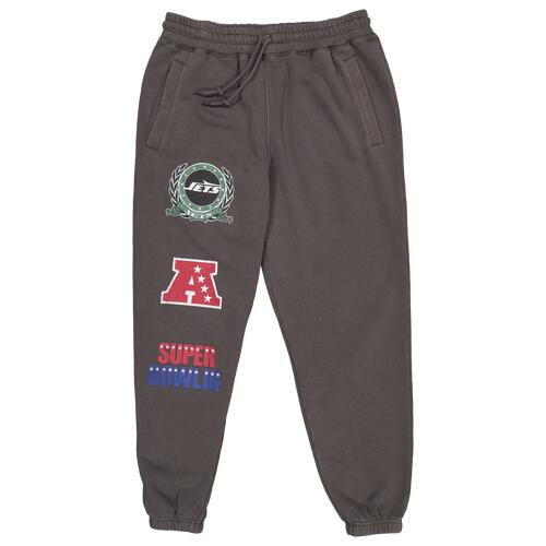 New Era Jets Fitted Sweatpants - Mens Grey/Grey Cover