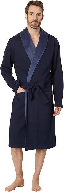 UGG Robinson Robe (Navy Heather) Men's Robe Cover