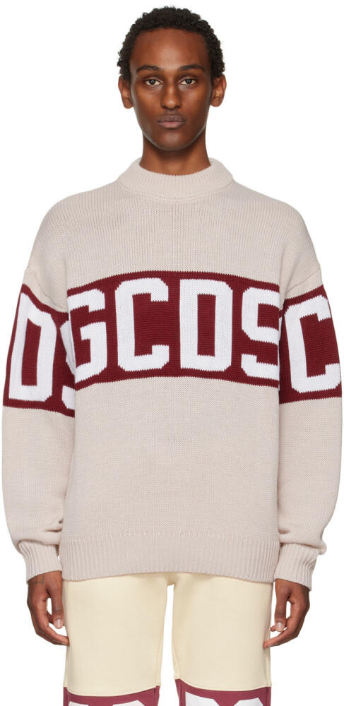 GCDS Off-White Band Sweater Cover