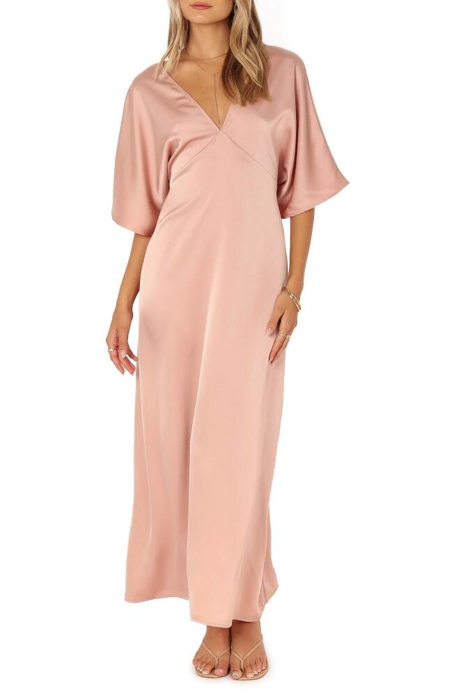 Petal & Pup Eliza Dolman Sleeve Maxi Dress in Pink Cover