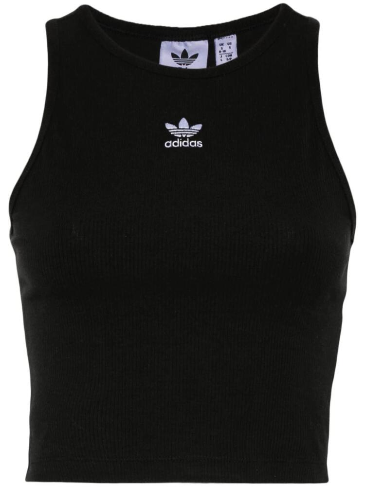 adidas ribbed tank top - Black Cover