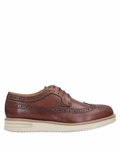 Bruno Verri Man Lace-up shoes Brown Soft Leather Cover