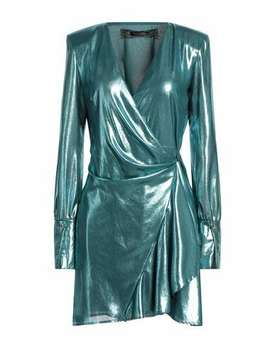 Patrizia Pepe Sera Woman Mini dress Turquoise Polyester Cover