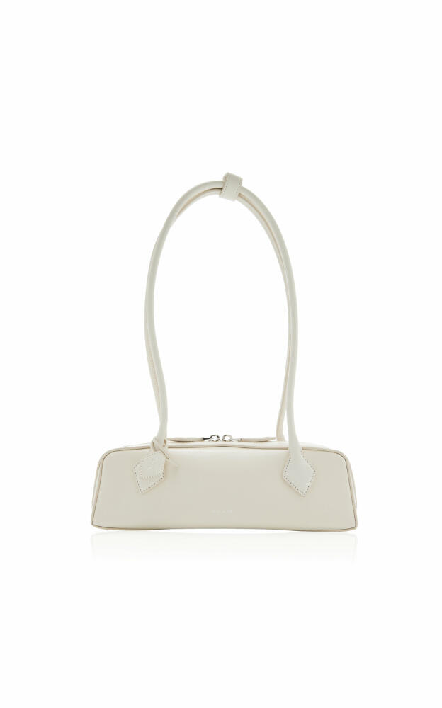 ALAA - Le Teckel Small Leather Shoulder Bag - White Cover