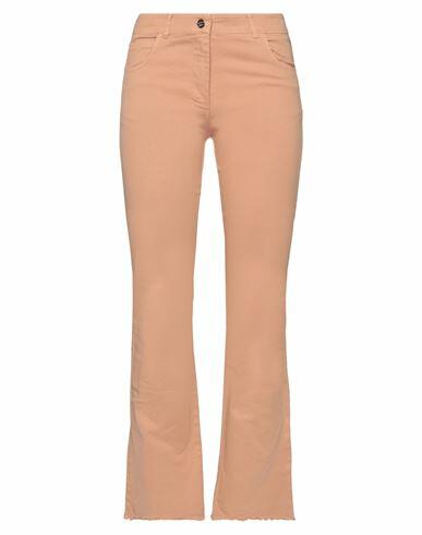 Rebel Queen Woman Pants Blush Cotton, Elastane Cover