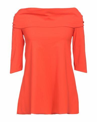 Chiara Boni La Petite Robe Woman T-shirt Orange Polyamide, Elastane Cover