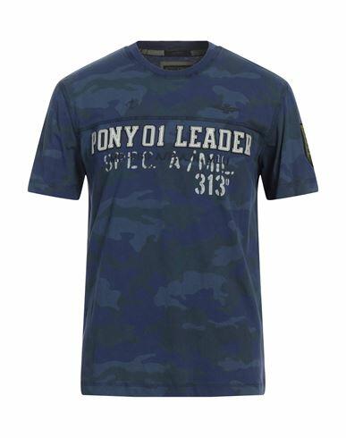 Aeronautica Militare Man T-shirt Blue Cotton Cover