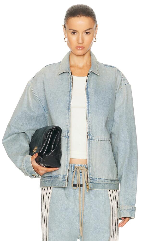 Fear of God 8th Denim Jacket in Denim-Light Cover