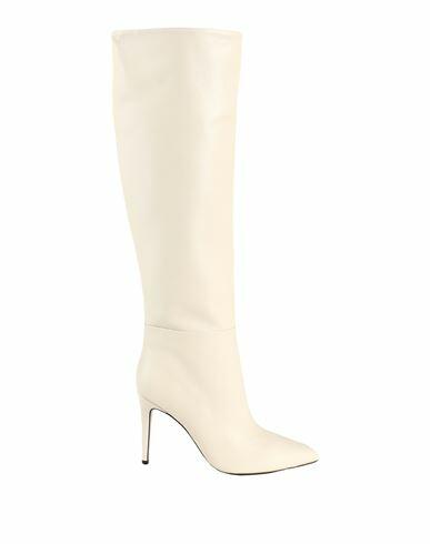 Mychalom Woman Boot Ivory Soft Leather Cover