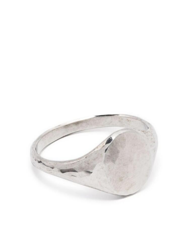 WERKSTATT:MÜNCHEN circular-design polished-finish ring - Silver Cover