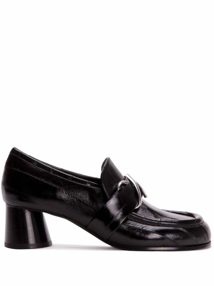 Proenza Schouler Monogram 55mm leather loafers - Black Cover