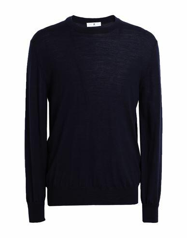 Pt Torino Man Sweater Midnight blue Virgin Wool Cover