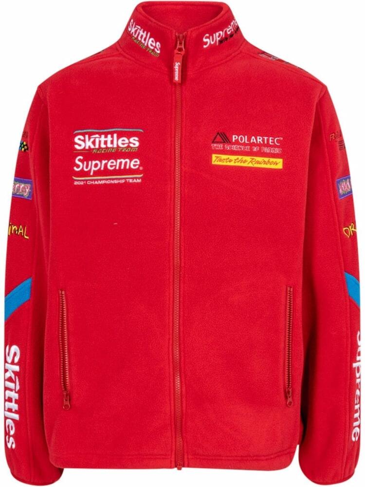 Supreme x Skittles x Polartec jacket - Red Cover