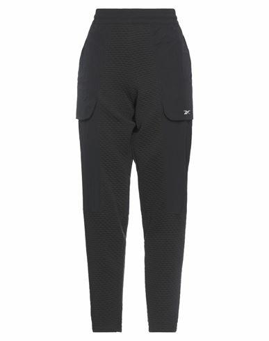 Reebok Woman Pants Black Polyester Cover