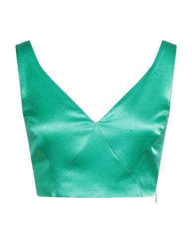 Soallure Woman Top Green Viscose Cover