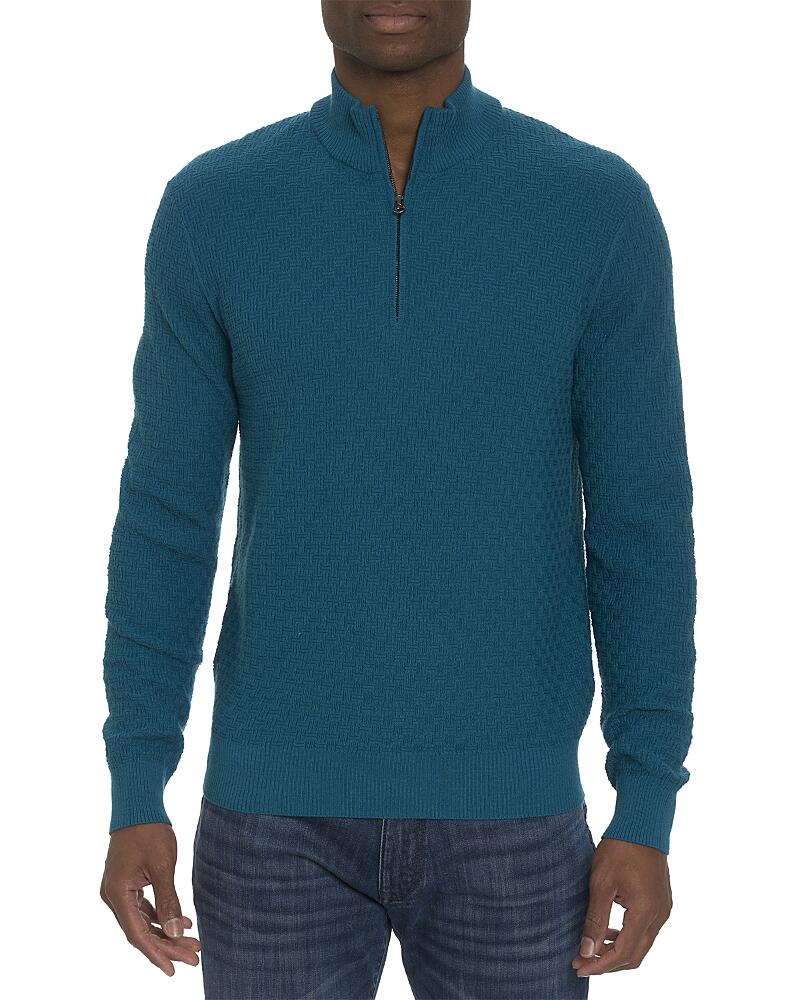 Robert Graham Reisman Quarter Zip Pullover Sweater Cover