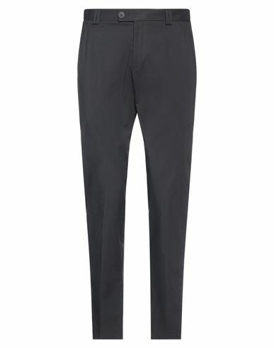 Alessandro Dell'acqua Man Pants Black Cotton, Elastane Cover