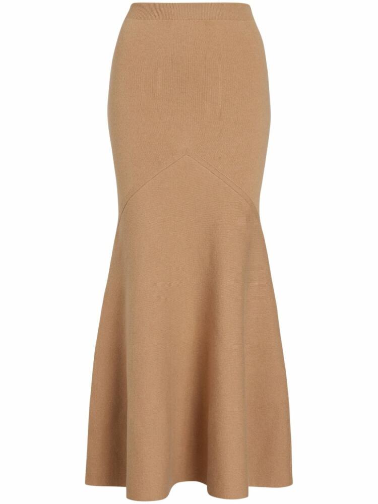 Patou peplum maxi skirt - Brown Cover