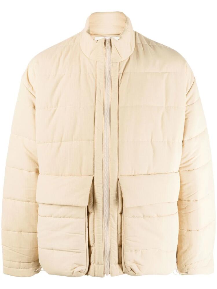 Henrik Vibskov long-sleeve padded jacket - Neutrals Cover