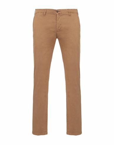 8 By Yoox Cotton Essential Slim-fit Chino Pants Man Pants Camel Cotton, Elastane Cover