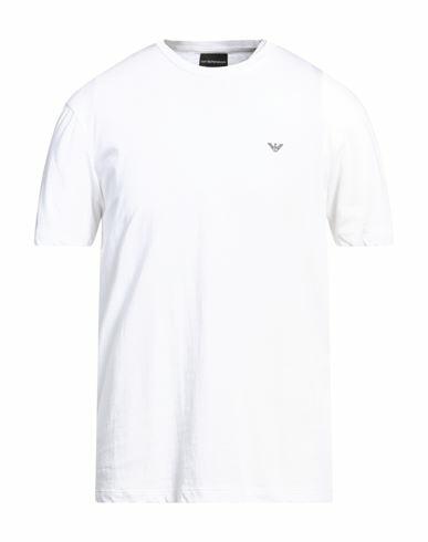 Emporio Armani Man T-shirt White Cotton Cover