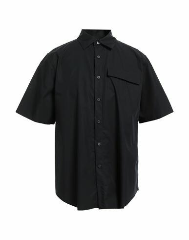 Ader Error Man Shirt Black Cotton Cover