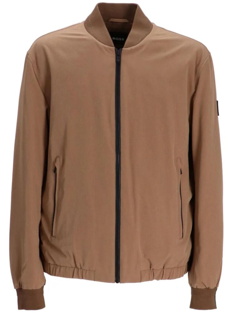 BOSS Carbry bomber jacket - Brown Cover