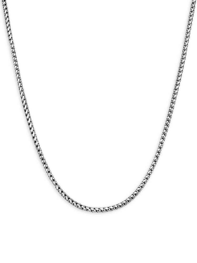 Effy Men's Wheat Chain Sterling Silver Necklace/24'' - Silver Cover