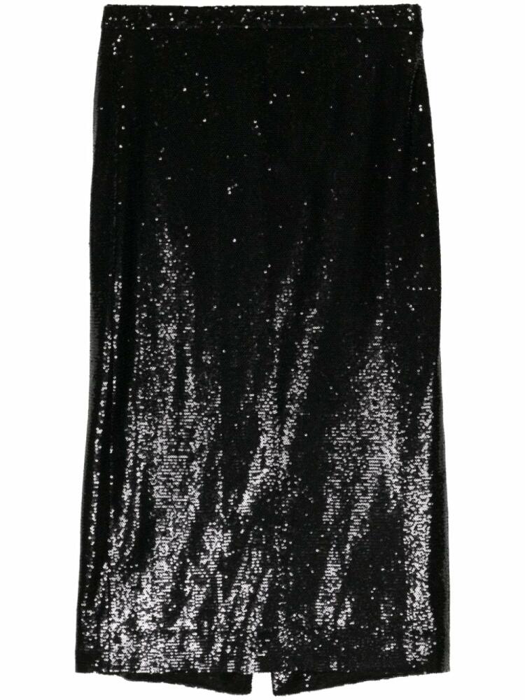 Juun.J sequinned pencil skirt - Black Cover