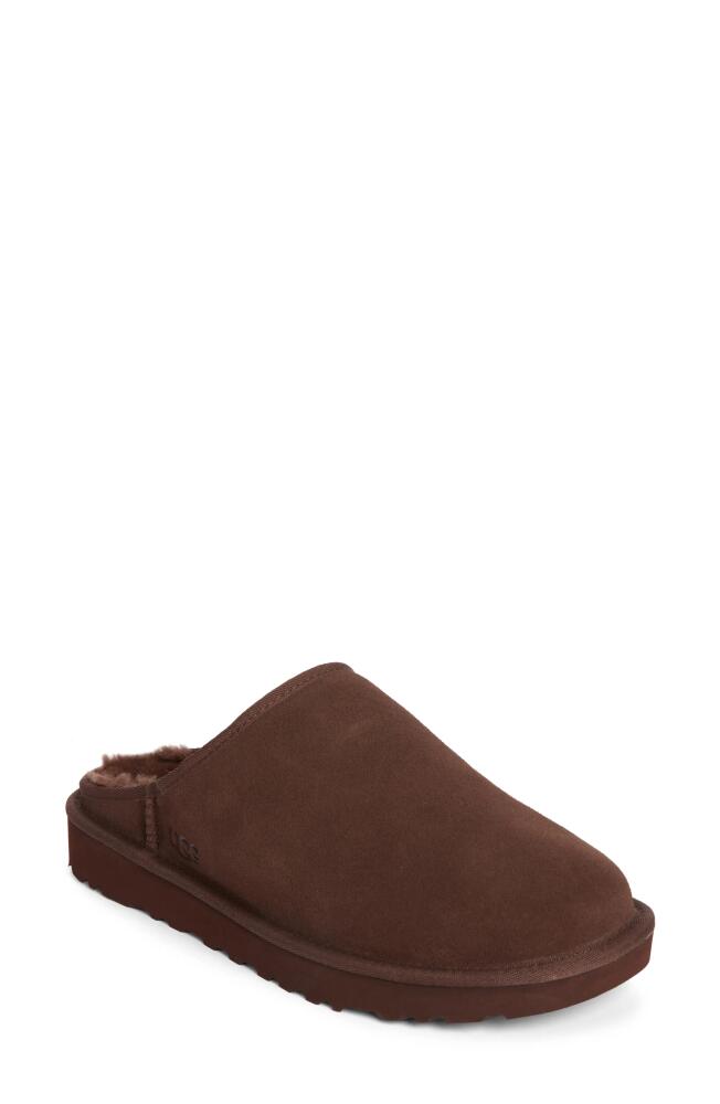 UGG(r) Classic Scuff Slipper in Burnt Cedar Cover