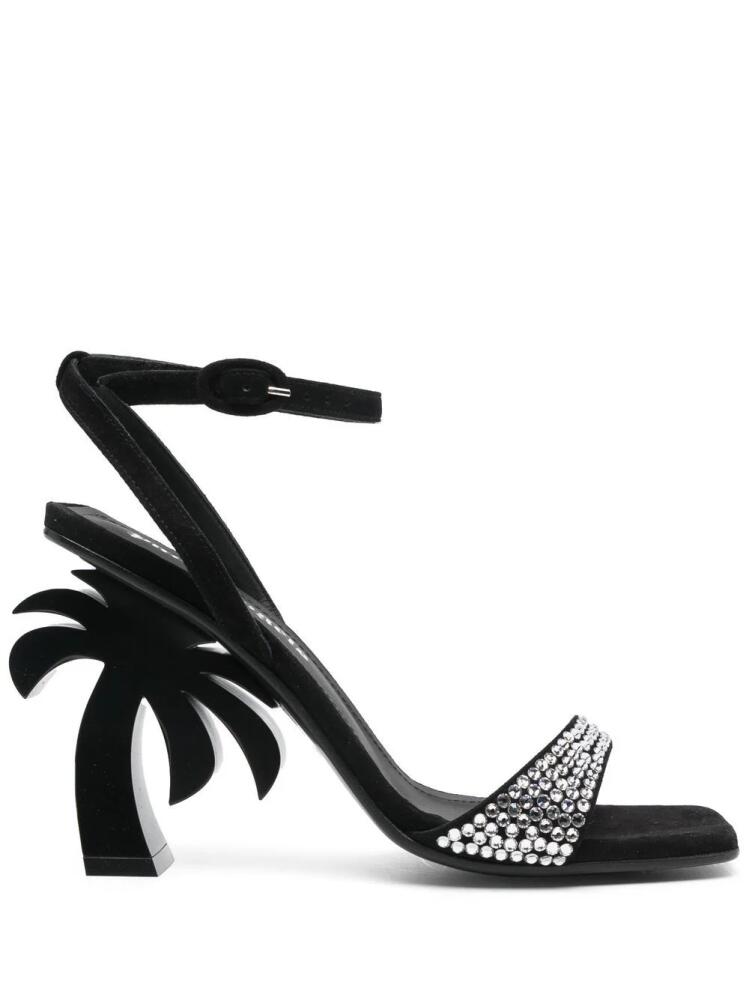 Palm Angels Palm Tree heel sandals - Black Cover