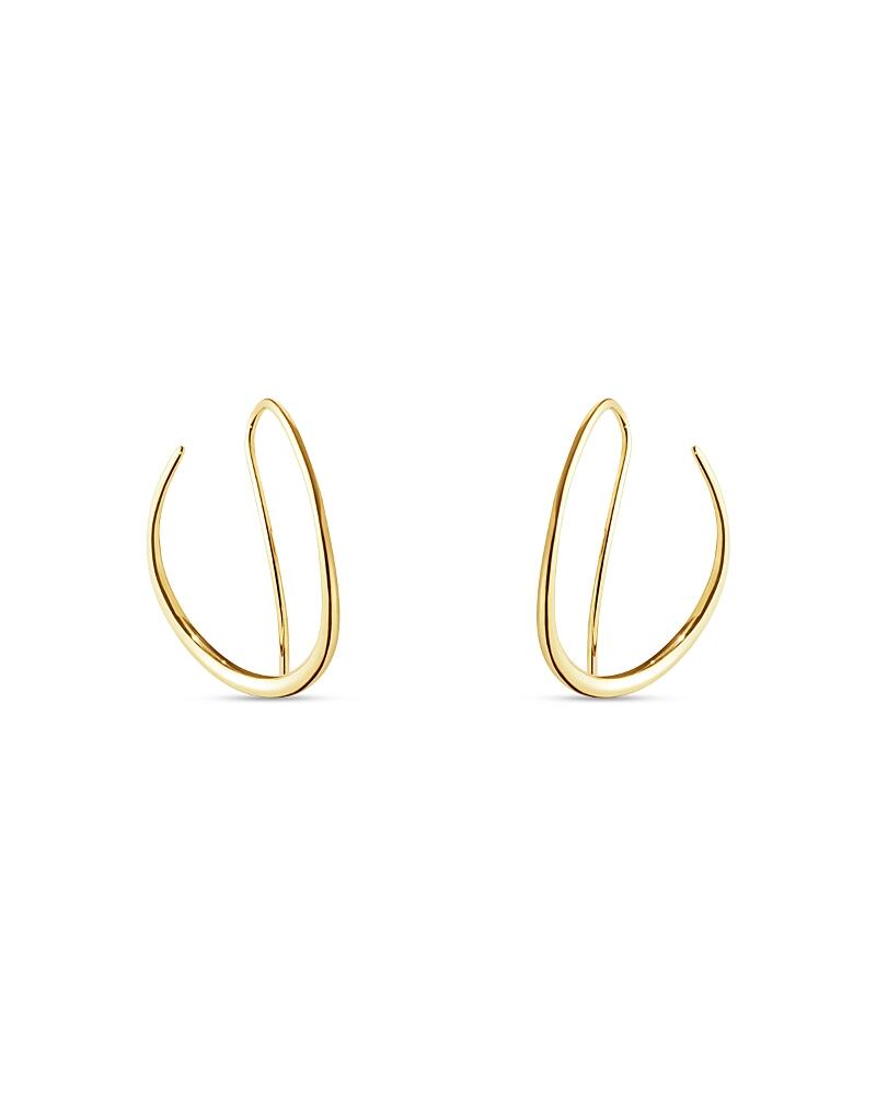 Georg Jensen 18K Yellow Gold Offspring Threader Earrings Cover