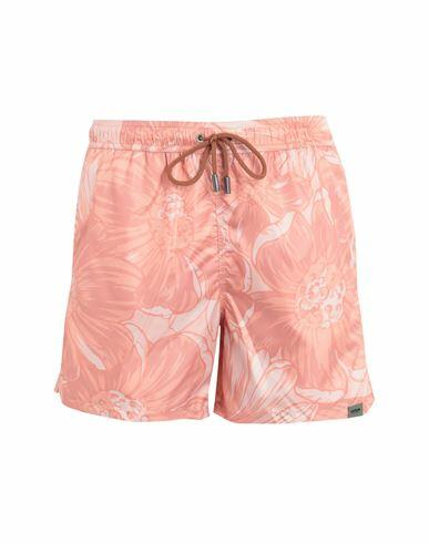 Aspesi Man Swim trunks Salmon pink Polyester Cover