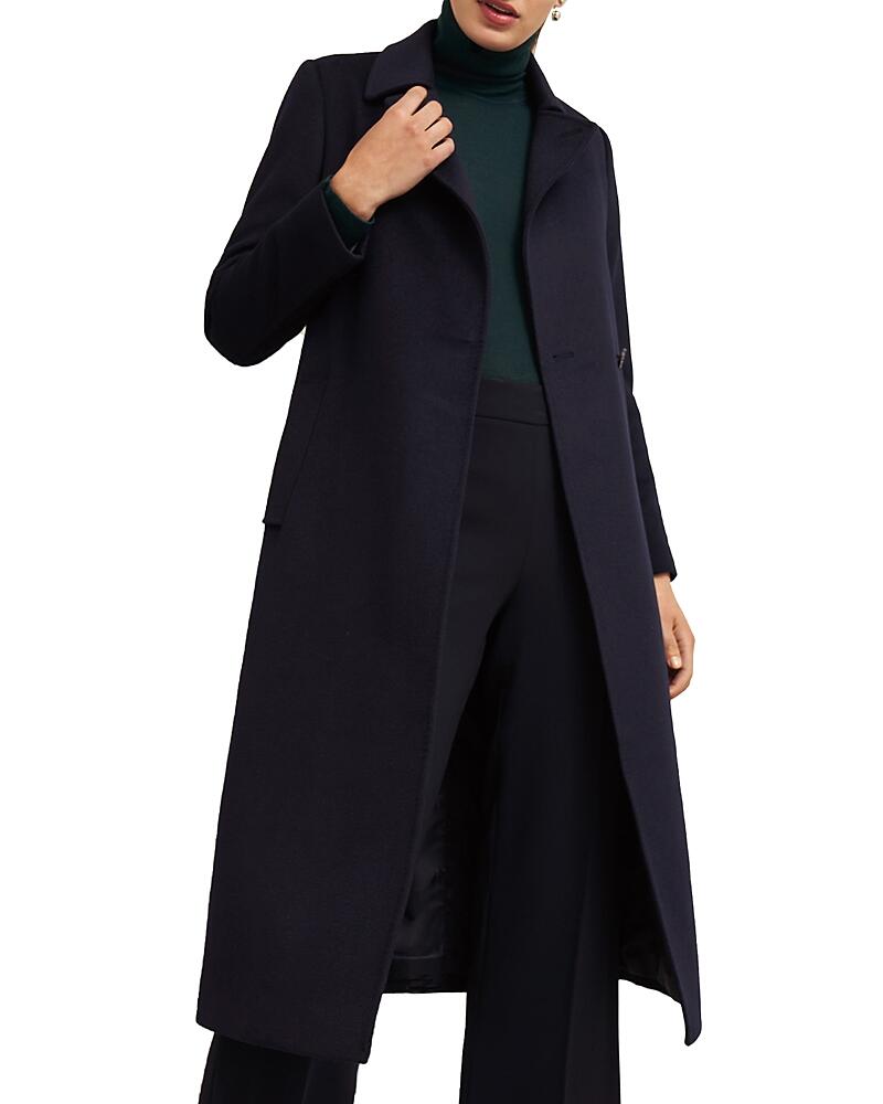 Hobbs London Livia Wool Belted Coat Cover