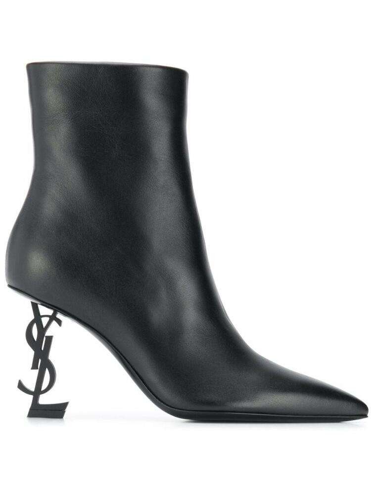 Saint Laurent 85mm Opyum ankle boots - Black Cover