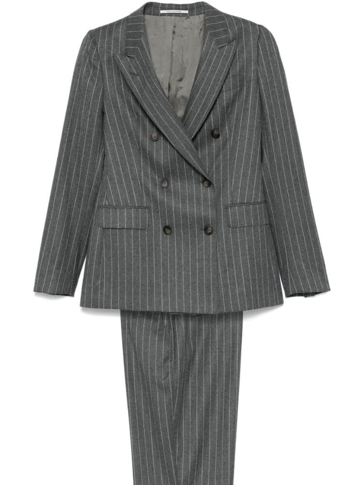 Tagliatore pinstripe-pattern suit - Grey Cover