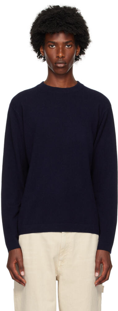 LISA YANG Navy Mason Sweater Cover