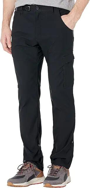 Prana Stretch Zion Slim Pants II (Black) Men's Casual Pants Cover