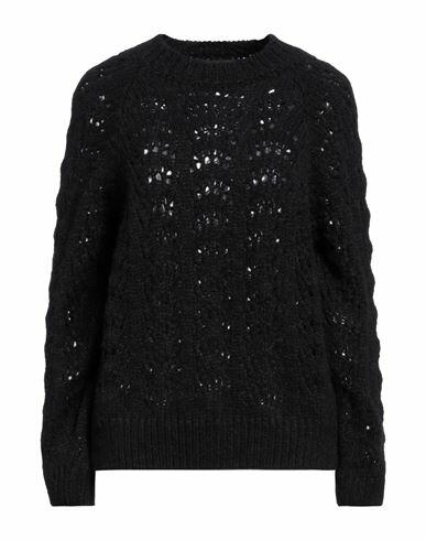 The Kooples Woman Sweater Black Polyamide, Alpaca wool, Merino Wool Cover