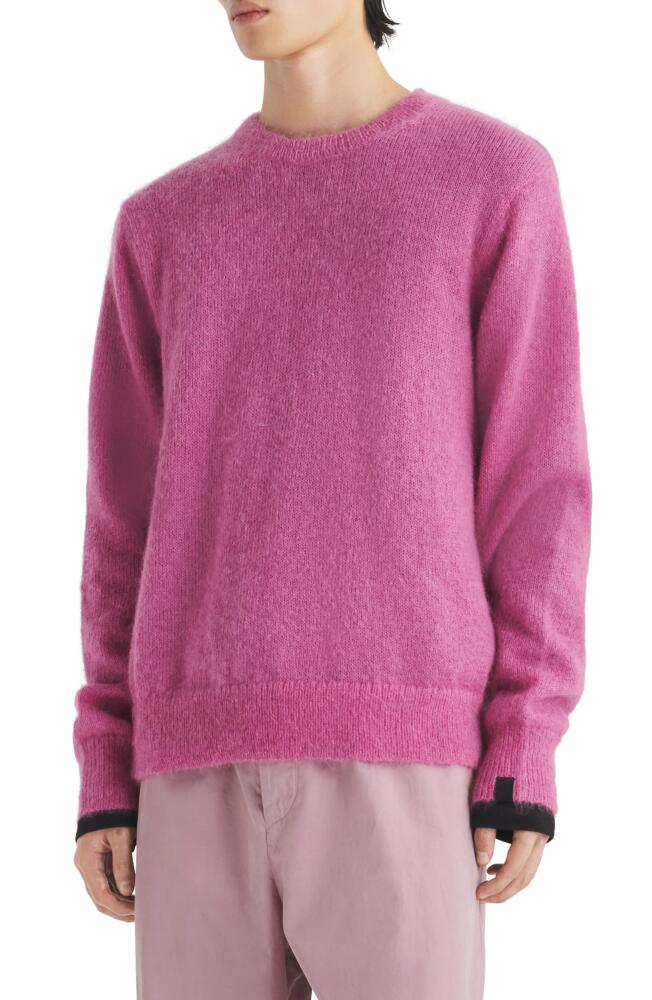 rag & bone Dillon Solid Crewneck Sweater in Pink Cover