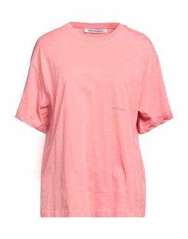 Trussardi Woman T-shirt Pink Cotton Cover