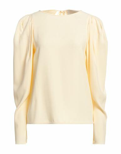 Erika Cavallini Woman Top Cream Viscose, Acetate Cover