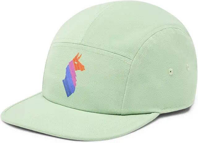 Cotopaxi Llama Stripes 5-Panel Hat (Aspen) Caps Cover