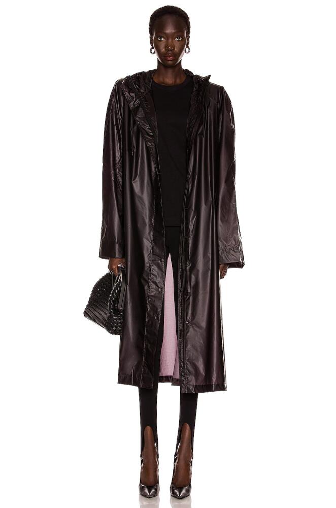 WARDROBE.NYC Raincoat in Black Cover