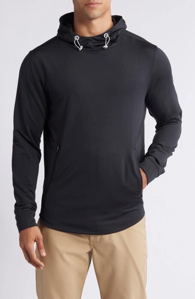 Swannies Ivy Golf Hoodie in Black Cover