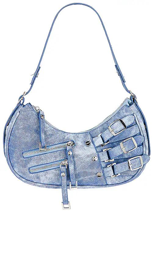 8 Other Reasons Shoulder Buckle Bag in Blue Cover