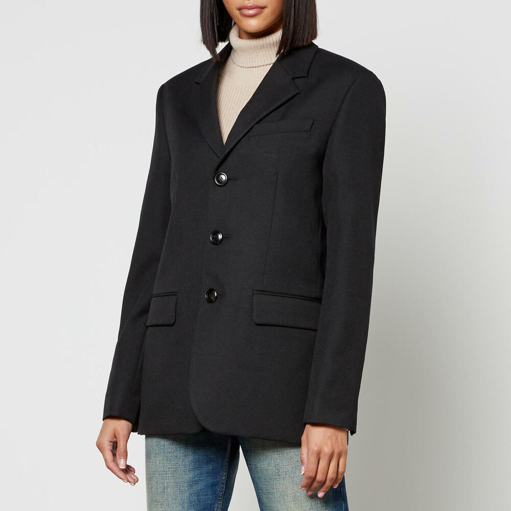 AMI Wool-Gabardine Blazer Cover