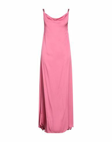 Kaos Jeans Woman Maxi dress Pink Viscose Cover