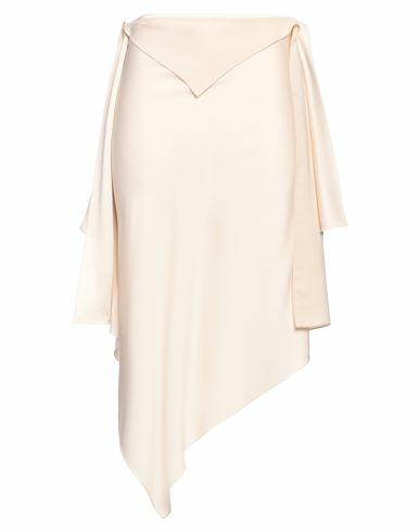 Givenchy Woman Midi skirt Beige Viscose, Acetate Cover