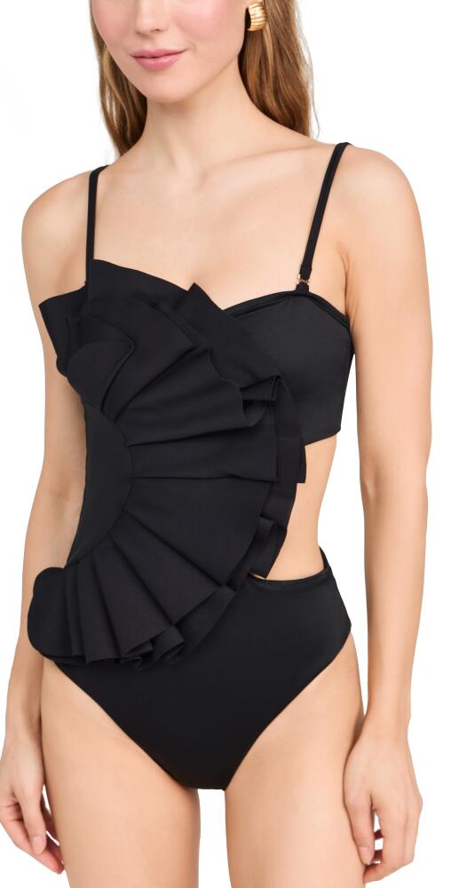 Bahia Maria Coral One Piece Black Cover